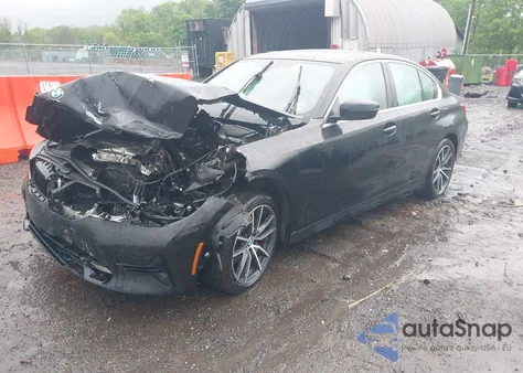 2020 BMW 330I xDrive из США, поврежденный, VIN 3MW5R7J0XL8B06577